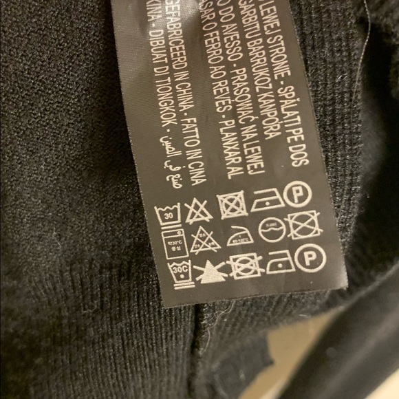 Zara Knit Black Cardigan with Gold Buttons - Picture 8 of 9